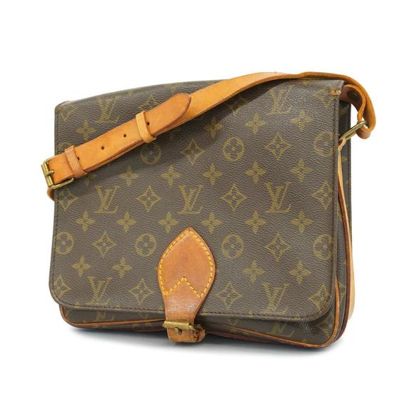 Louis Vuitton Handbags - Louis Vuitton Shoulder Bag Cartesier GM Brown